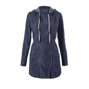 Cabi Blue Zip Adventure Anorak Jacket 5100 Size M